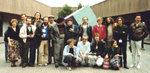 Algunos de los miembros fundadores de la FEISAL en M?xico, 1990